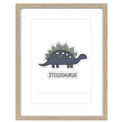 SLIKA KIDS 27x37 sa ramom - 28236 - Stegosaurus slika 1