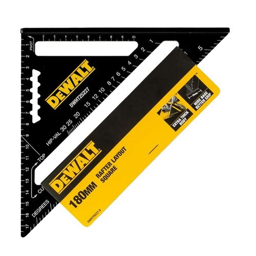 DEWALT KUTNIK 180MM ALUMINIJA SPEED KVADRATNI STROP DWHT25227-0 slika 1