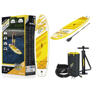 Bestway daska za surfanje žuta 320x76x12 cm 65348