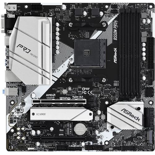 Matična ploča ASRock B550M Pro4, AM4, mATX, MB B550M PRO4 slika 1