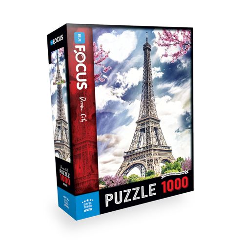 Blue Focus Puzzle 1000 delova Ajfelov toranj slika 1