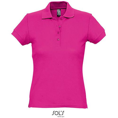 PASSION ženska polo majica sa kratkim rukavima - Fuchsia, XL  slika 5