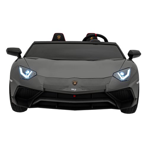 Licencirani auto na akumulator Lamborghini Aventador SV STRONG - dvosjed - sivi slika 9