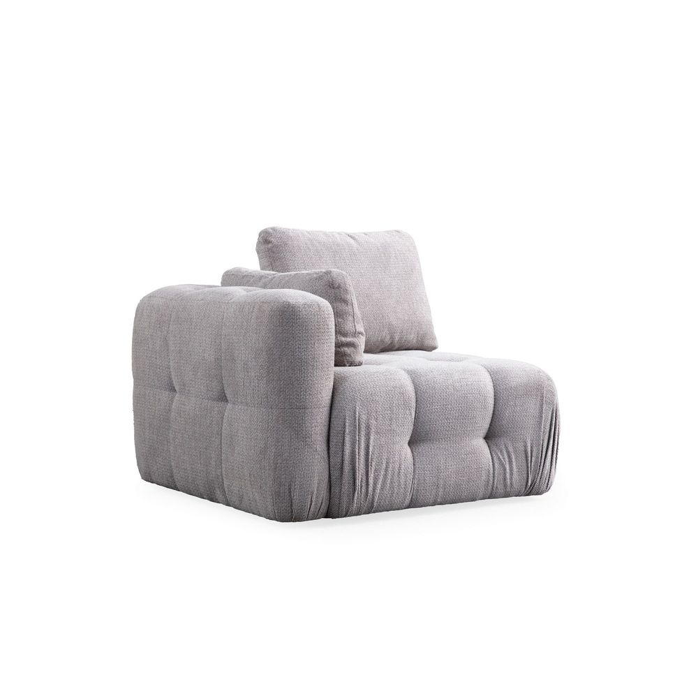Amaris L1 - Svijetlo Siva Sofa za Jednu Osobu slika 1