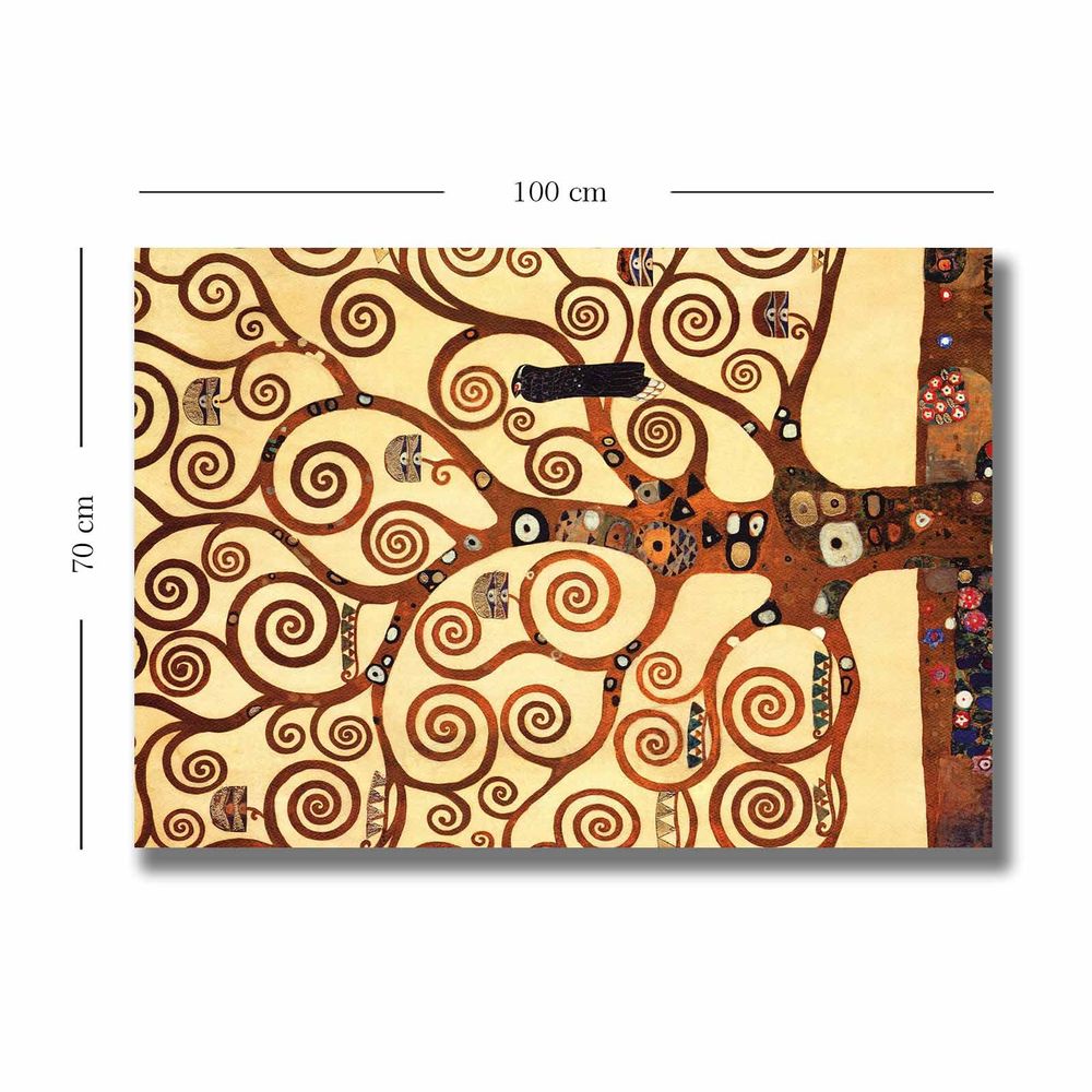 Dekorativna Platnena Slika - Multikolor, Inspiracija Klimt, 70x100cm slika 3