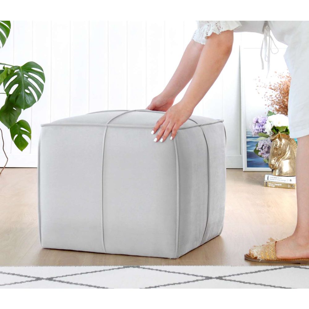 Pouffe Holler - Sivi slika 3
