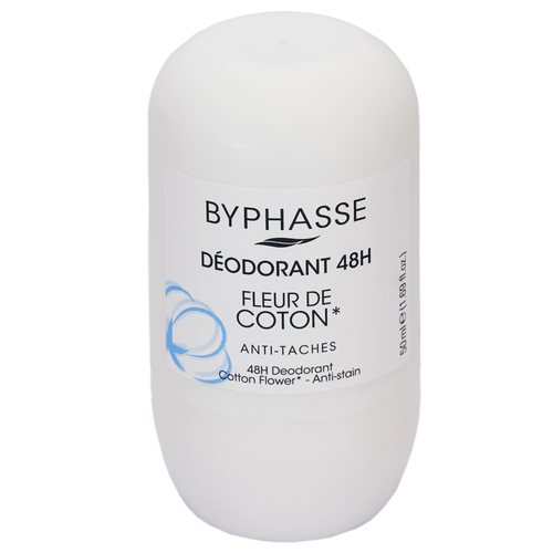 Byphasse 48H roll-on dezodorans Cotton Flower 50ML slika 1