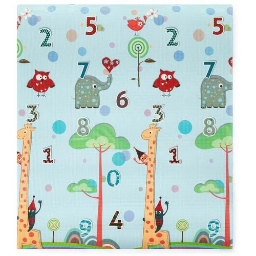 PETITE&amp;MARS Dvostrana podloga za igru Joy Max, Giraffe&amp;Sea 180x150 cm slika 1