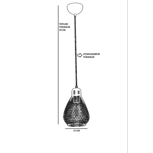 Opviq Luster Armut 8717-1 slika 3