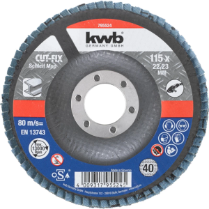 KWB brusna ploča za metal 230 x 6 mm