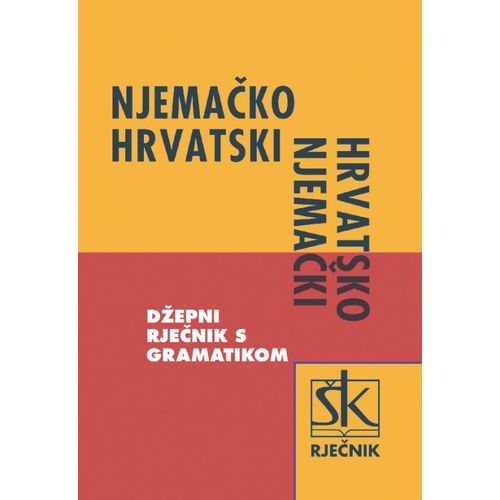 Njemačko-hrvatski i hrvatsko-njemački džepni rječnik s gramatikom slika 1