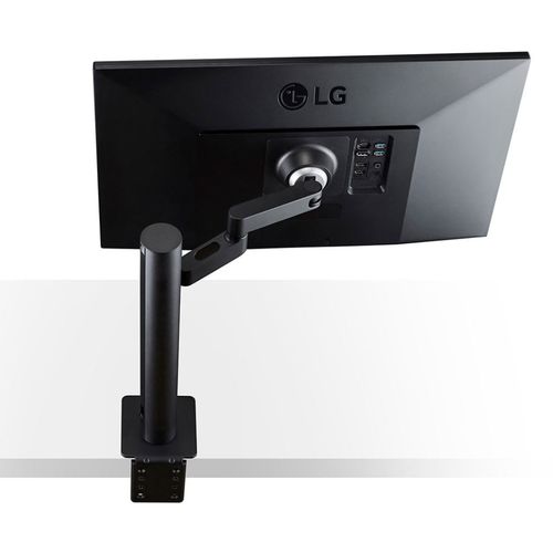 LG UltraFine Ergo 27" IPS 27UN880P-B Monitor IPS UHD 4K 3840x2160@60Hz, 16:9, 1000:1, 5ms, 350cd/m², 178º/178º, HDR10, AMD FreeSync, 1 DP, 1 USB type-C, 2 HDMI, 2 USB Downstream Port 3.0, VESA 100x100 mm, Height, Tilt, Pivot, Black, 3yw slika 9