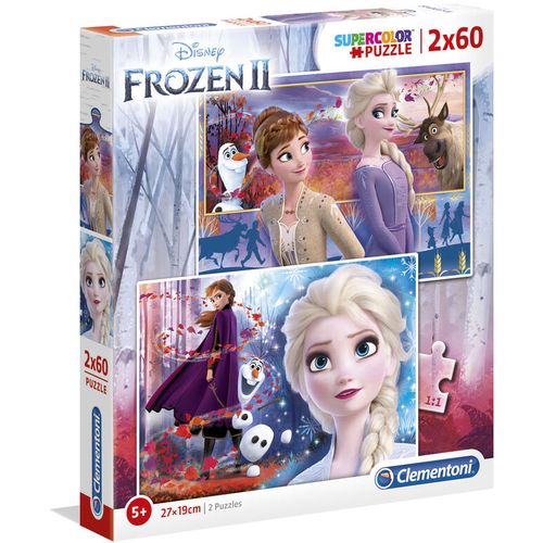 Disney Frozen 2 puzzle 2x60pcs slika 2