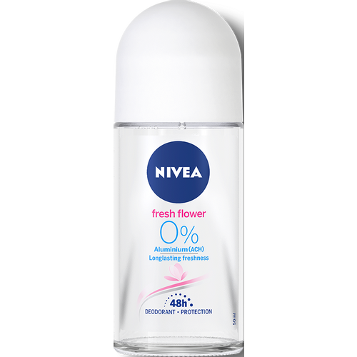 NIVEA Fresh Flower 0% Aluminium dezodorans roll-on 50ml slika 1