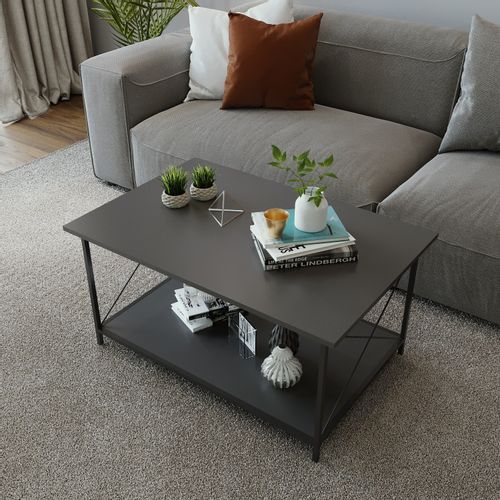 Cottbus L2032 Black Coffee Table slika 1