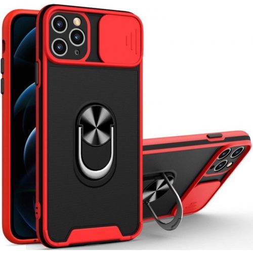 MCTR8-IPHONE XS Max * Futrola Magnetic Defender Silicone Red (149) slika 1