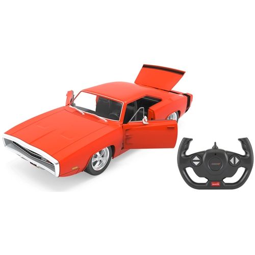 Jamara auto na daljinsko upravljanje DELUX Dodge Charger RT 1970, crvena, 1:16 slika 3