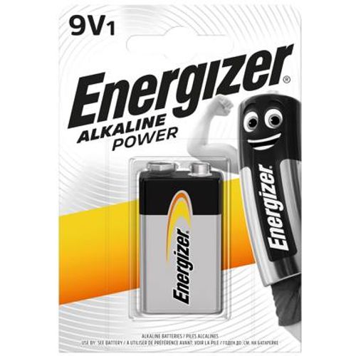 Energizer baterije Alkaline Power  6LR61 (9V) 1/1 slika 1