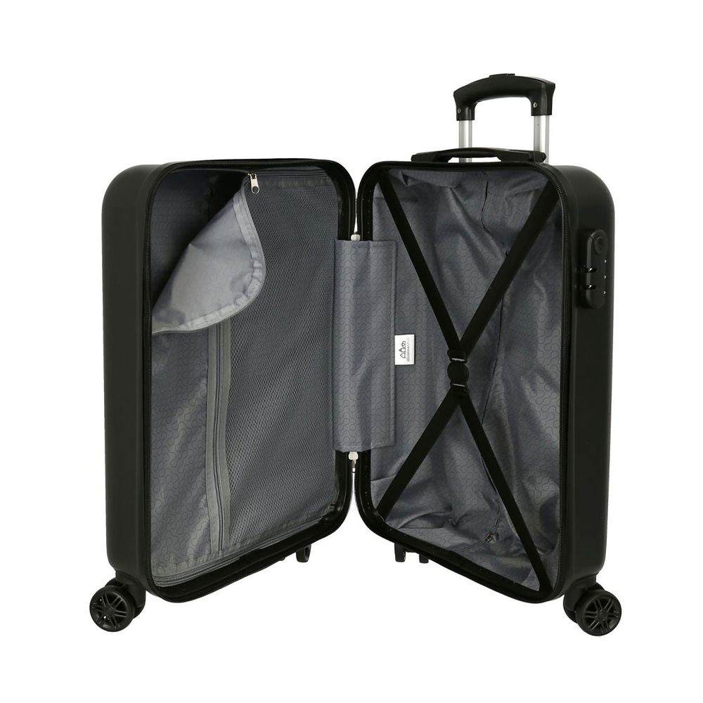 Disney Kofer 55cm ABS, dječiji Mickey Studs 3821121, crni slika 3