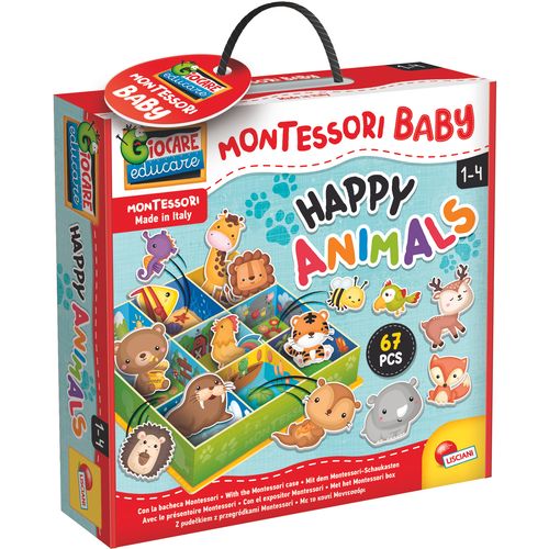 LISCIANI Montessori Baby životinje i staništa igra grupiranja i sortiranja 92772 slika 1
