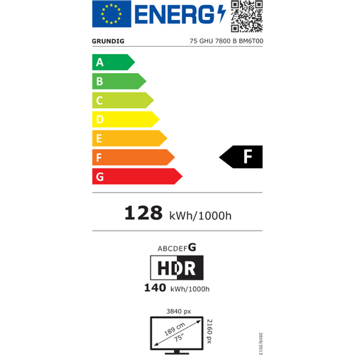 Grundig LED TV 75 GHU 7800B slika 3