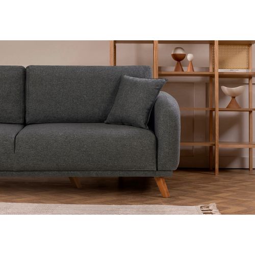 Atelier Del Sofa Garnitura s kaučem, Hera Set - Anthracite slika 6