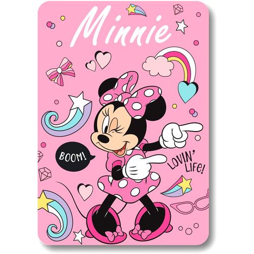 Disney Minnie polar blanket slika 1