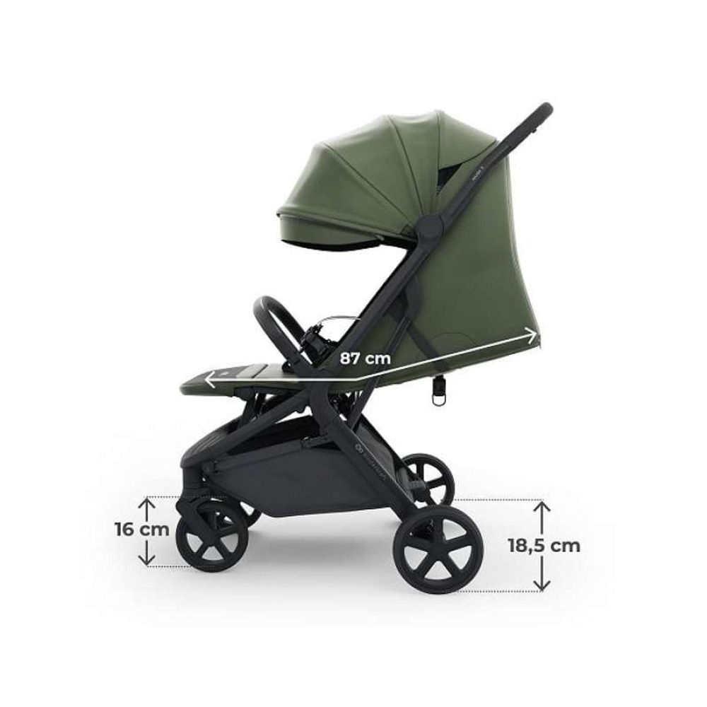 Kinderkraft Kolica za bebe Nubi 3, Mystic Green slika 6