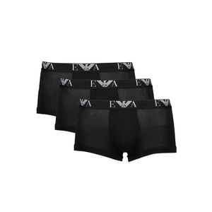 EMPORIO ARMANI MEN'S BLACK BOXER