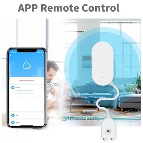 ZIGBEE-SMART-DETECTOR-RSH-WL06 Gembird RSH Tuya pametni Zigbee senzor curenja vode slika 2