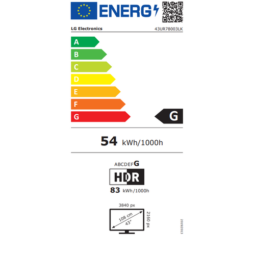 LG UHD TV 43UR78003LK - Pametni televizor 4K UHD od 43 inča slika 2