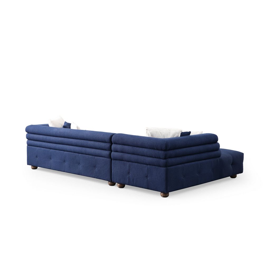 Boston Left - Noćna Plava Ugaona Sofa slika 6