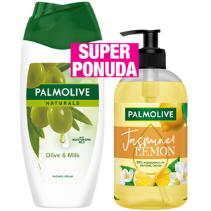Palmolive gel za tuširanje olive 500ml + Tekući Sapun Jasmine 500ml 