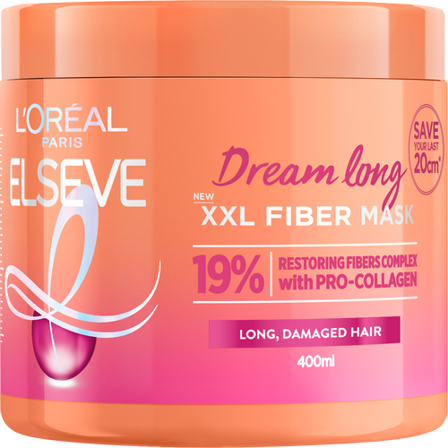 L'Oréal Paris Elseve Dream Long XXL Fiber maska za kosu 400ML slika 1