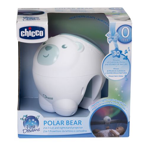 CHICCO projektor Polar Bear blue 1155820 slika 1