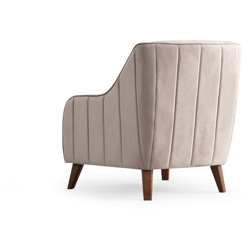 Buhara - Light Grey Light Grey Wing Chair slika 4