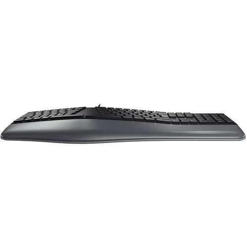 Cherry KC-4500 ergonomska tastatura, USB, YU, crna slika 2