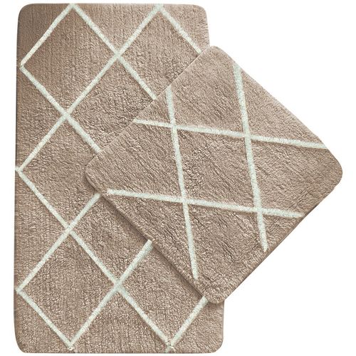 Alinda - Stone Stone Bathmat Set (2 Pieces) slika 4