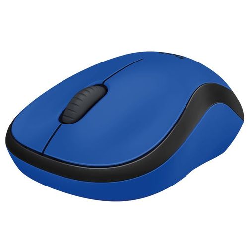 Logitech M220 Silent Mouse for Wireless, Noiseless Productivity, Blue slika 1