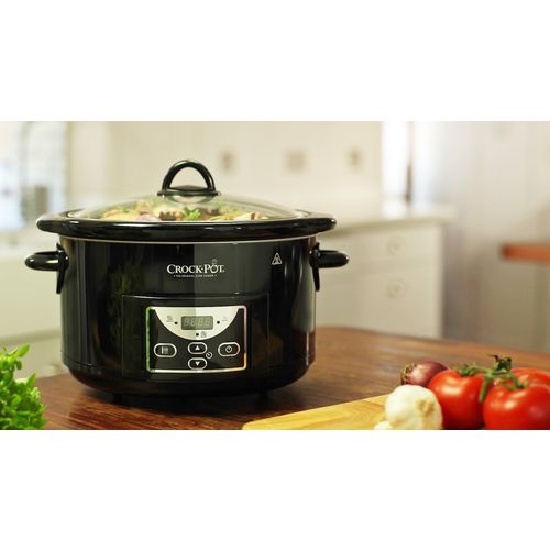 Crock Pot aparat za sporo kuhanje crni digitalni 4,7 l slika 4