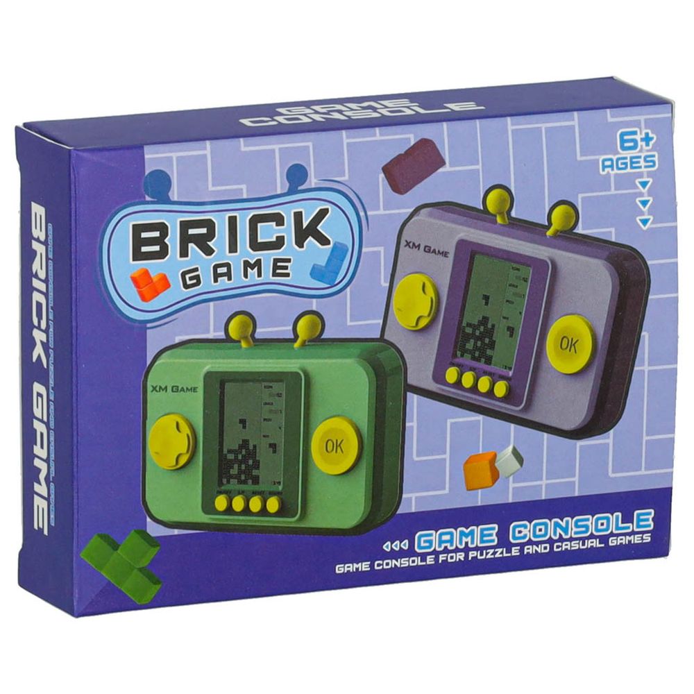 Elektronička igračka tetris zvučna igra zelena slika 8