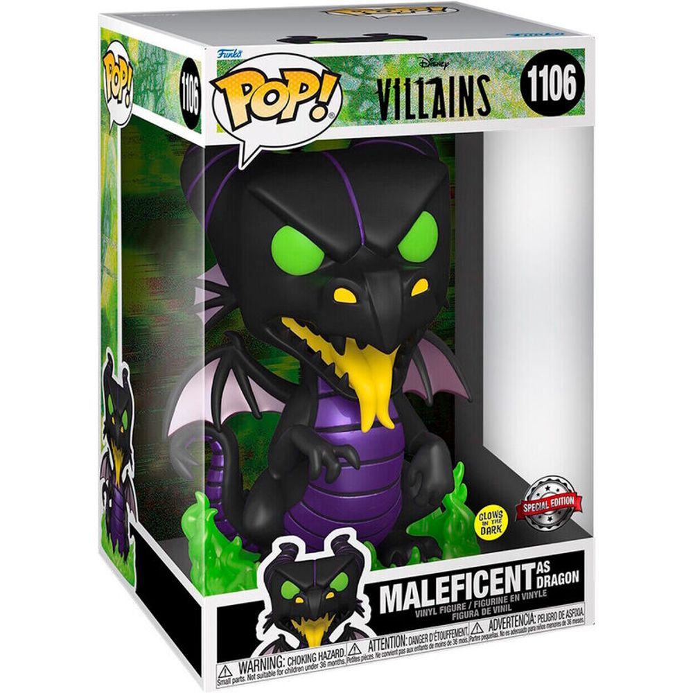 POP figura Disney Zlikovci Maleficent kao Zmaj Ekskluzivna 25cm slika 3