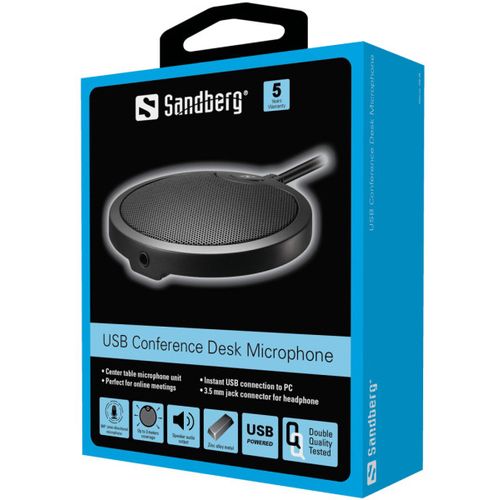 Mikrofon Sandberg USB Conference Desk Microphone 126-20 slika 2