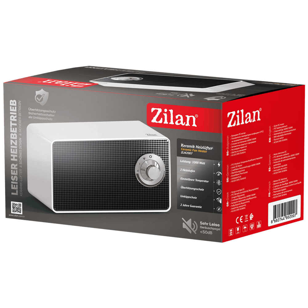 Zilan Grijalica keramička, snaga 1000 W - ZLN2007 slika 2