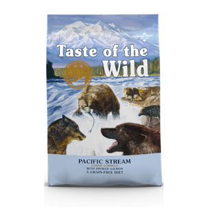 TASTE OF THE WILD Pacific Stream, s dimljenim lososom, bez žitarica, 5,6 kg