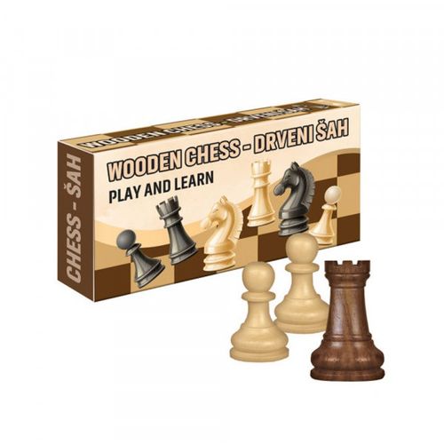 Šah drveni manji 29x14x5cm slika 1