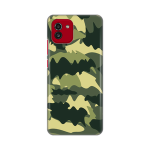 Torbica Silikonska Print Skin za Samsung A035G Galaxy A03 Army