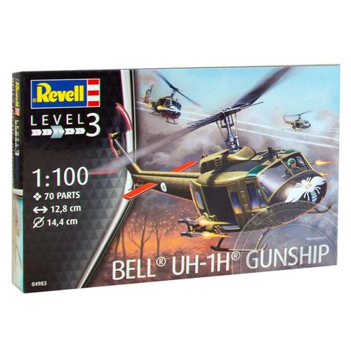 Revell Maketa Bell  Uh-1H  Gunship slika 1