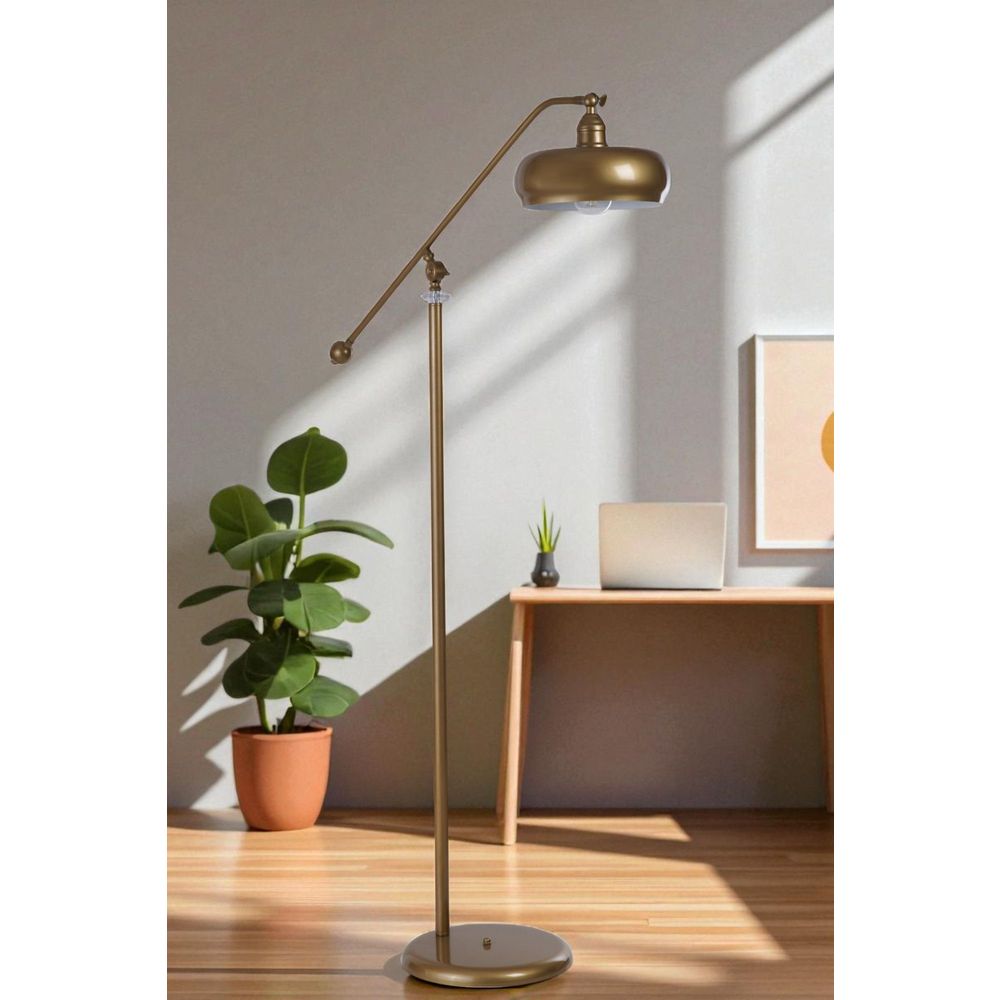 Opviq Podna lampa 920, zlatna slika 1