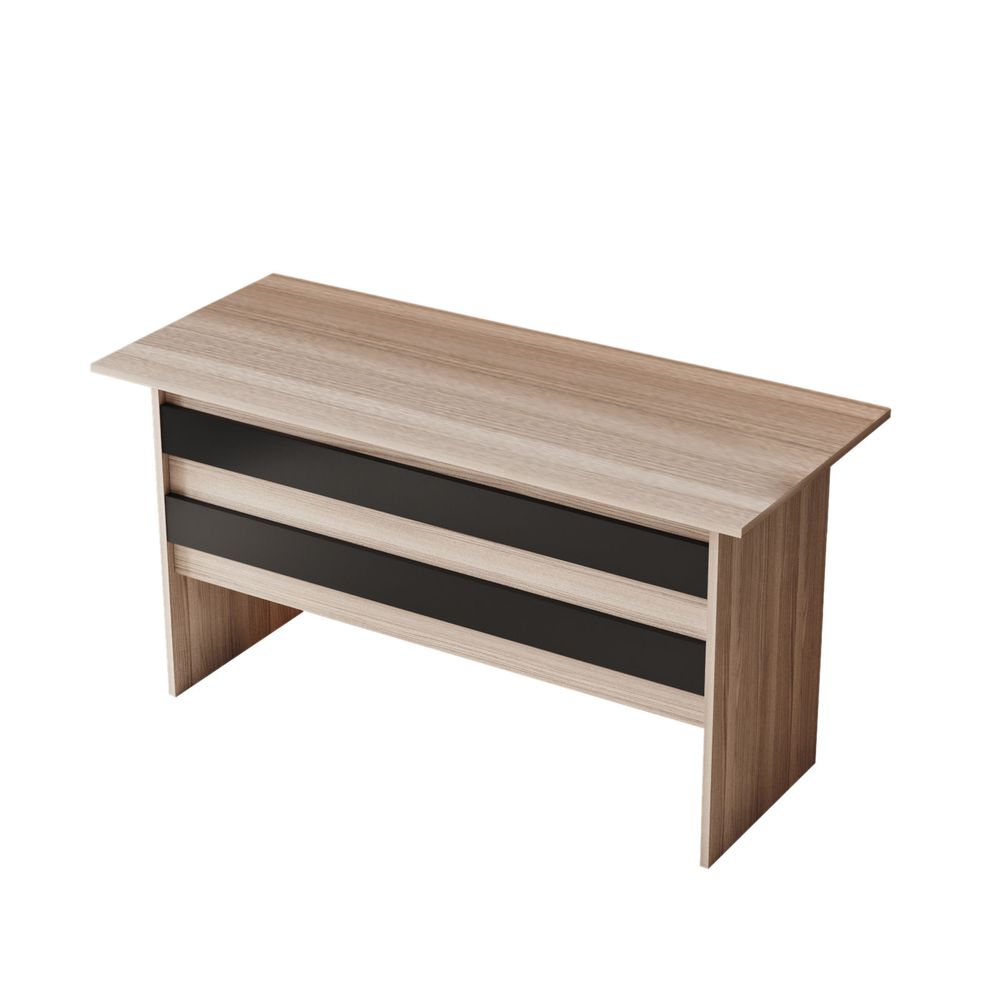 Vo1-Ob OakBlack Radni Sto slika 5